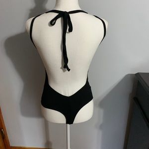 NWOT Open Back Bodysuit